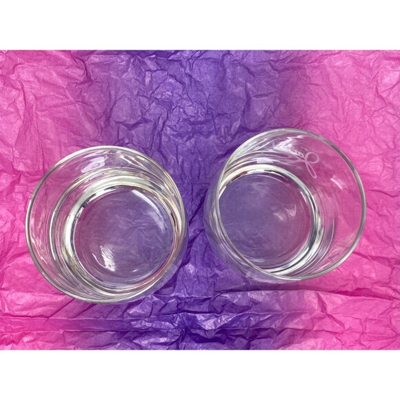 Jack Daniel’s Etched Old No 7 Brand Rock Glass Heavy Weighted Bottom set of 2 - Picture 4 of 7